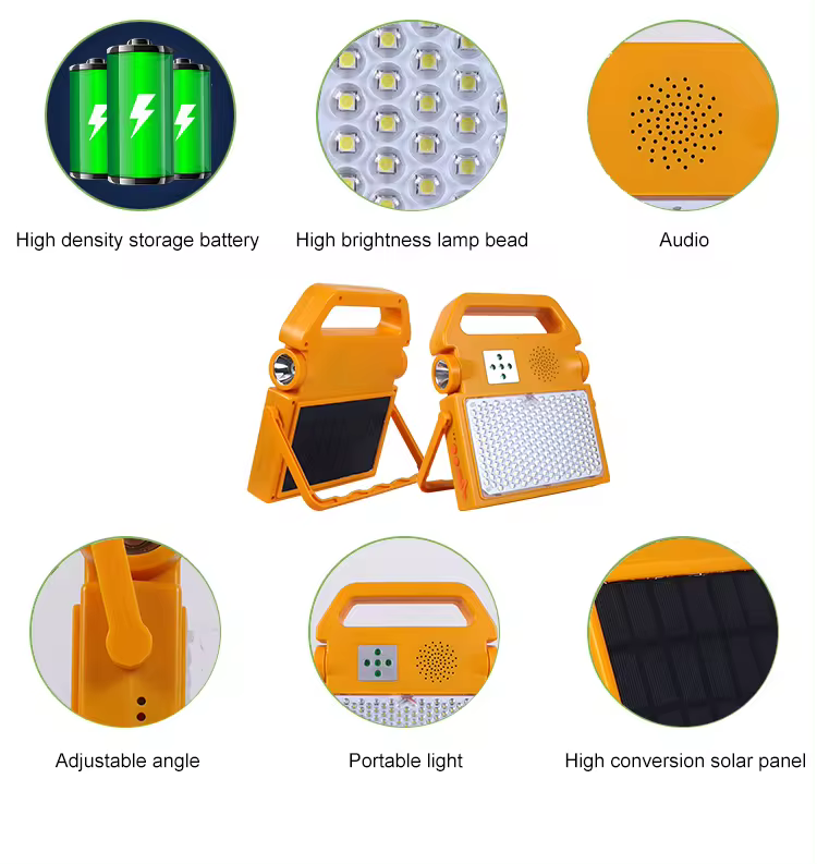 Outdoor Integrated Solar Led Camping Light