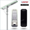 Timer Control Lighting 100W Outdoor Dimmable Integrated All In One Led Solar Street Light