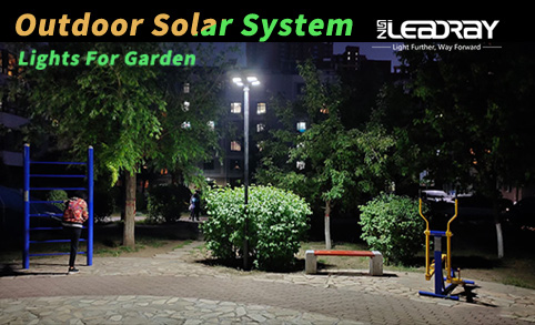 Ufo Solar Street Light European Solar Panel Garden Lights Parks Communities 32W All in One LED Aluminum Lithium Lifepo4 Battery
