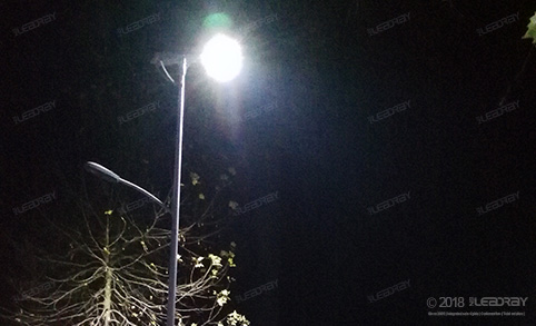 Free maintainence 80W solar street lamp used for main street in Sichuan Province