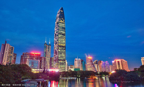 Today, a big show for you - Shenzhen Futian CBD Lighting Project