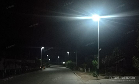 Hubei Village Highway All In One Solar Street Lights Project