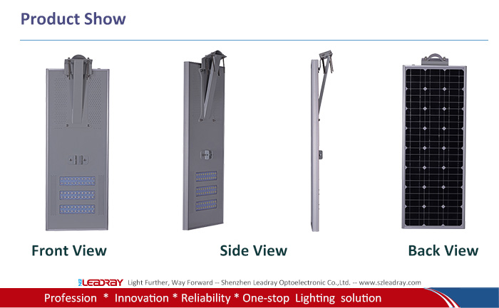 50 Watt Solar Street Lighting All In One 