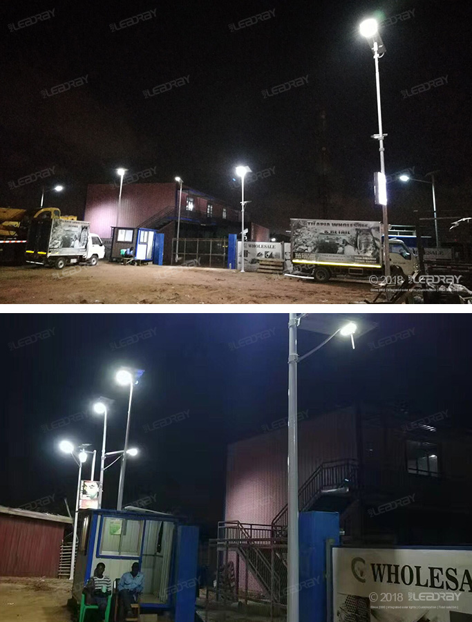 80w solar lighting all in one