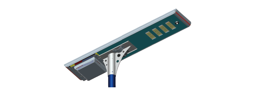 integrated large solar street lamp