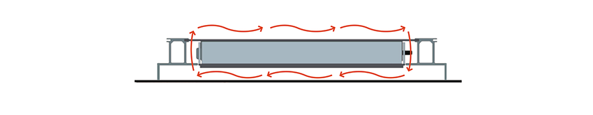 integrated large solar street lamp