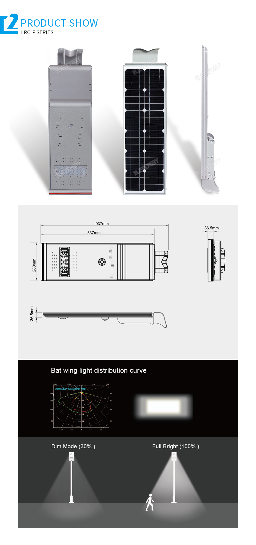 All In One Solar Led Street Light