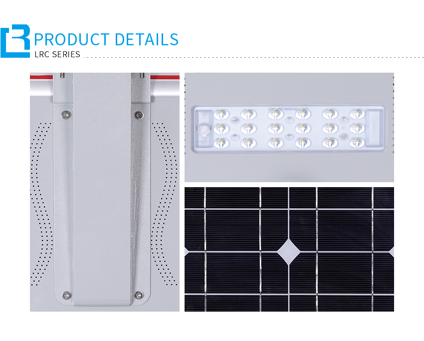 Solar Parking Lot Lighting With 3MP CCTV Camera And Motion Sensor