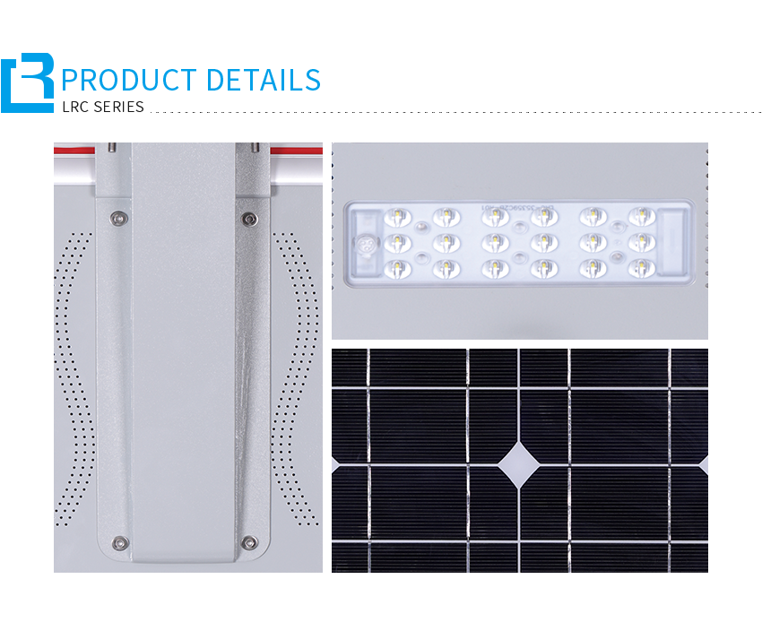 Integrated Solar Street Light With Light box