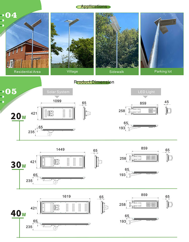 wholesale all in one solar street light