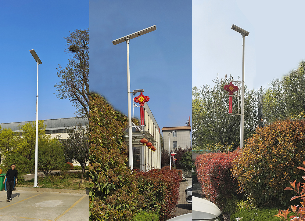 all in one solar street light