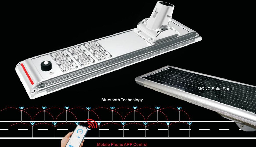 all in one solar street light