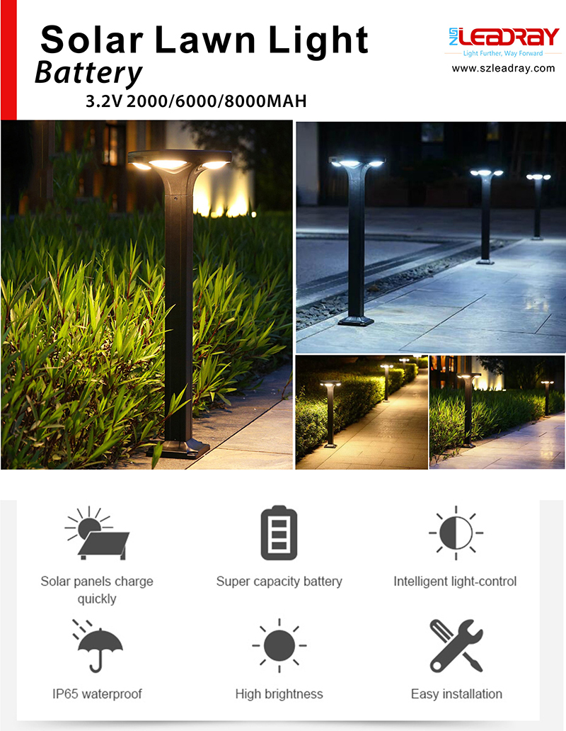 LED Solar Lights For Driveway Patio Yard Lawn