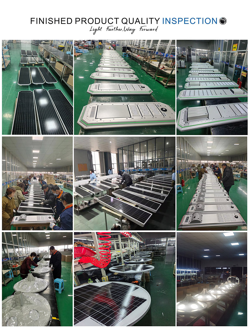 Professional Aluminum Housing Outdoor Waterproof IP65 20W 30W 40W 60W 80W Solar Led Street Lights