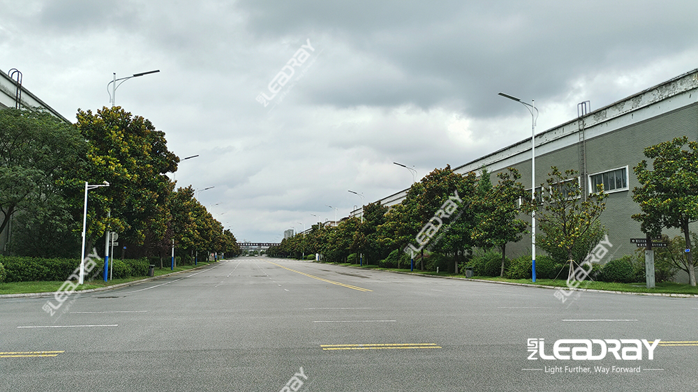 solar streetlights do not require tedious wire laying