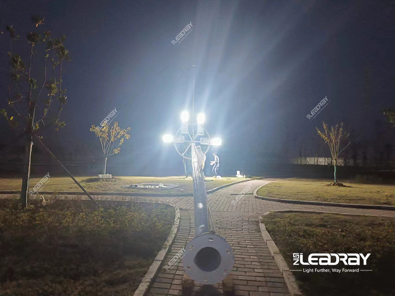 120w Outdoor Aluminum Road Solar LED Street Lights