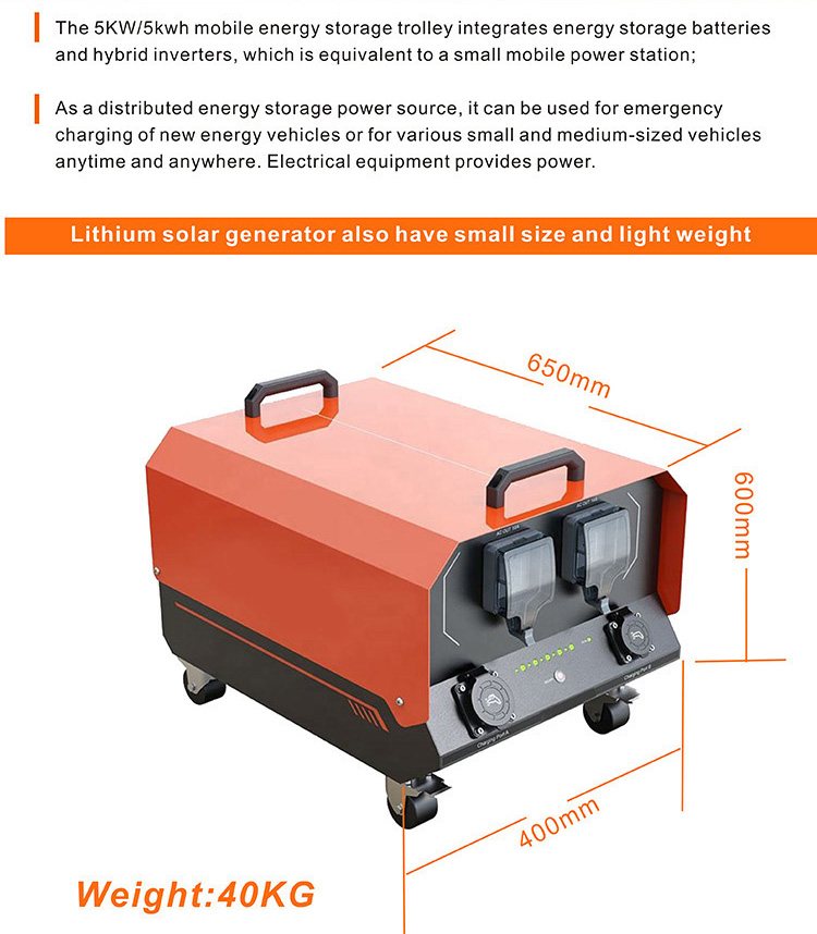 100Ah LiFePO4 Battery 5000w Solar Power Backup