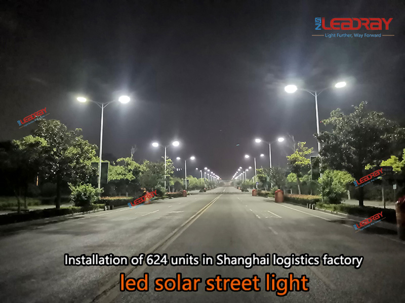 solar street light installation sites