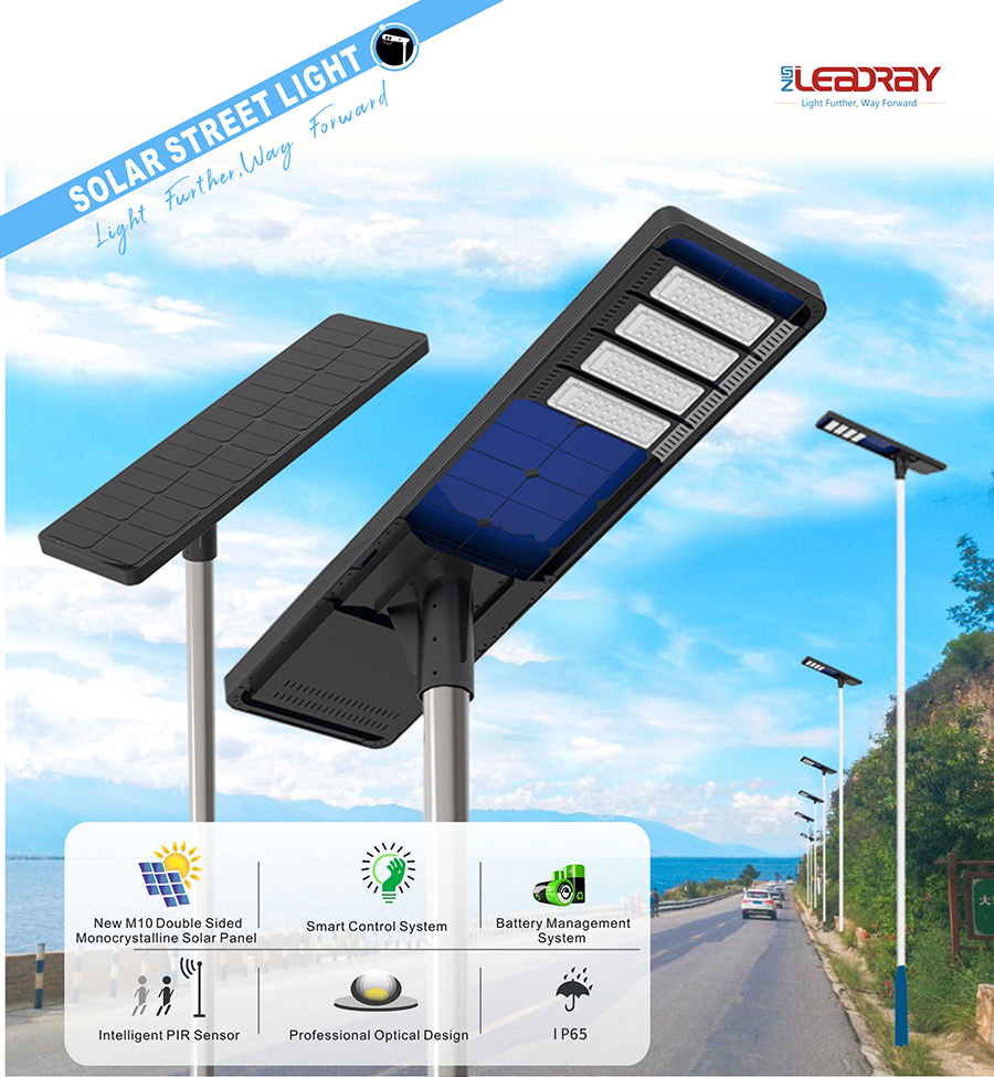  LED Solar Street Light