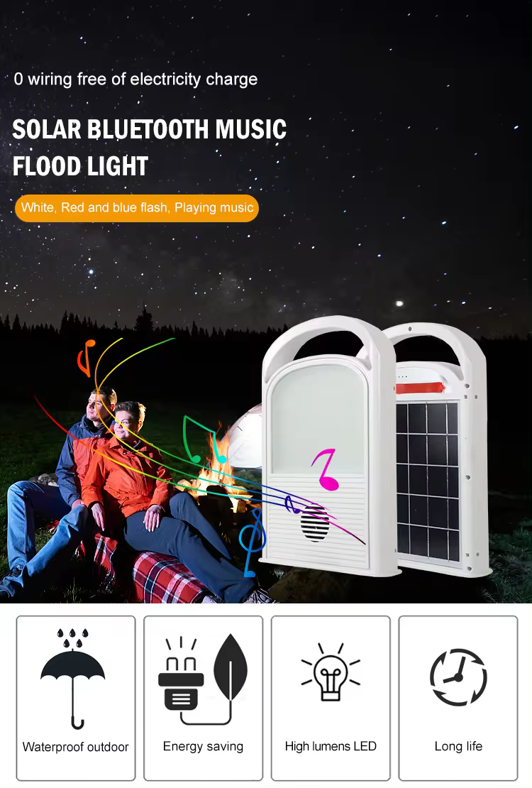 Flood Light Bluetooth Speakers 