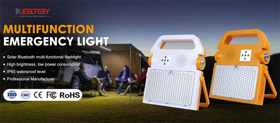 Power Solar Cordless Led Camping Spot Work Light Key attributes