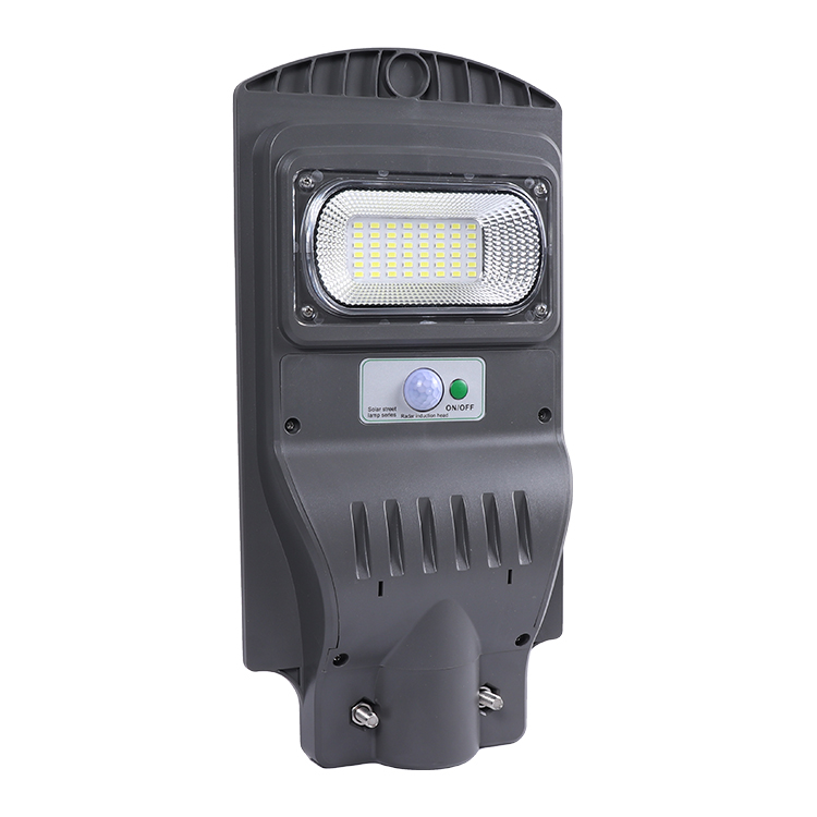 Intelligent Remote Control Solar Power Street Lamp Outdoor Waterproof Aluminium All In One Solar Street Light