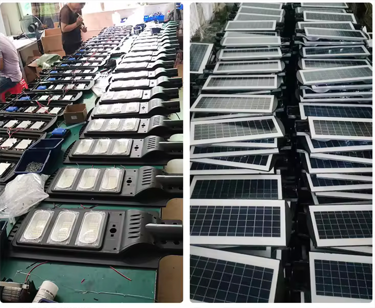 Smart Lights All In One Solar Street Light With Inbuilt Batteries