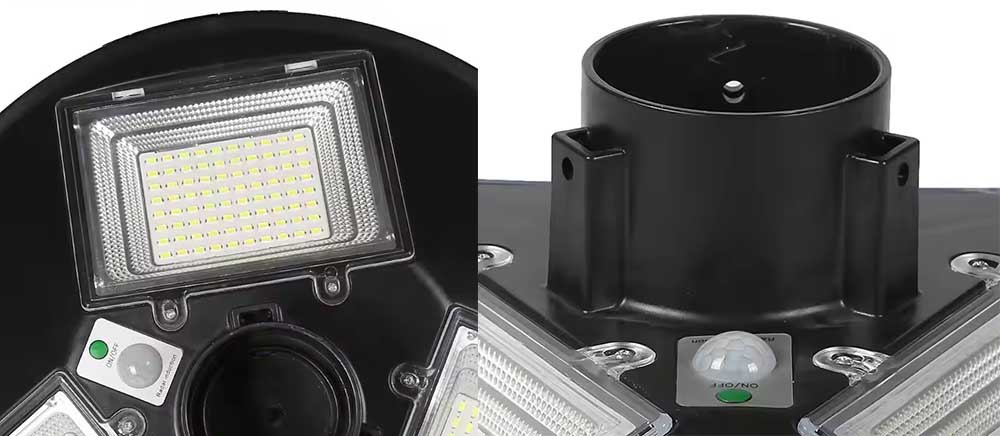100w 200w LED Solar Garden Light