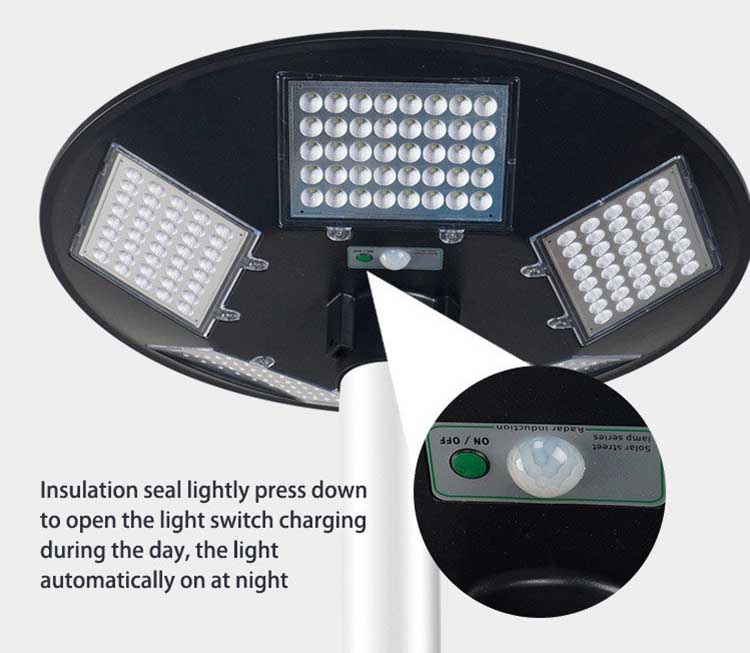 100w 200w LED Solar Garden Light