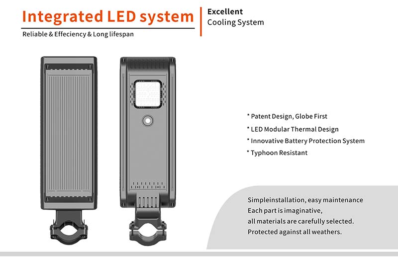 High Bright Led Solar Street Light