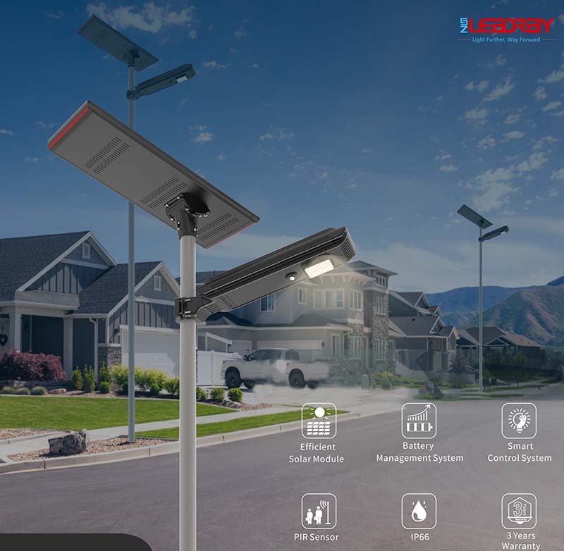 High Bright Led Solar Street Light