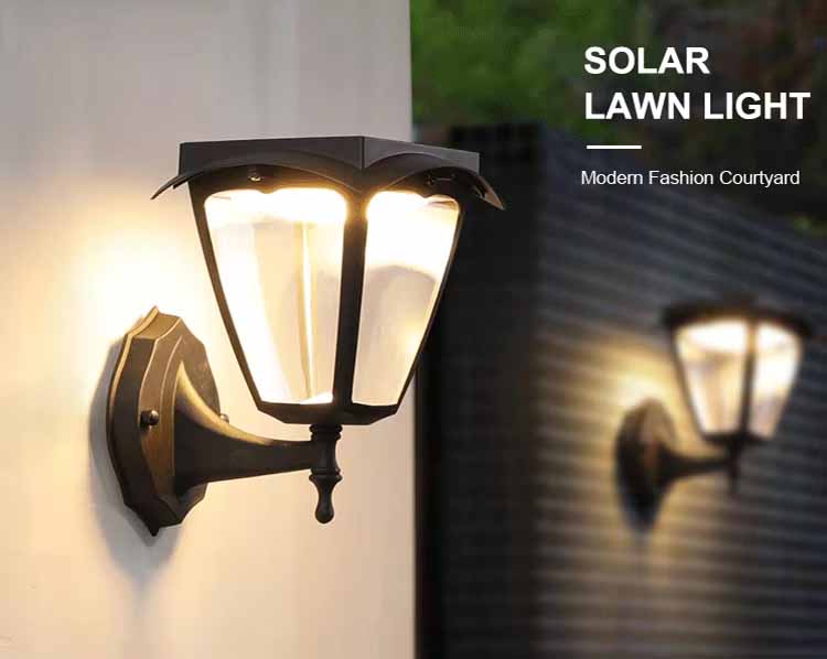 2.5W Led Solar Wall Light