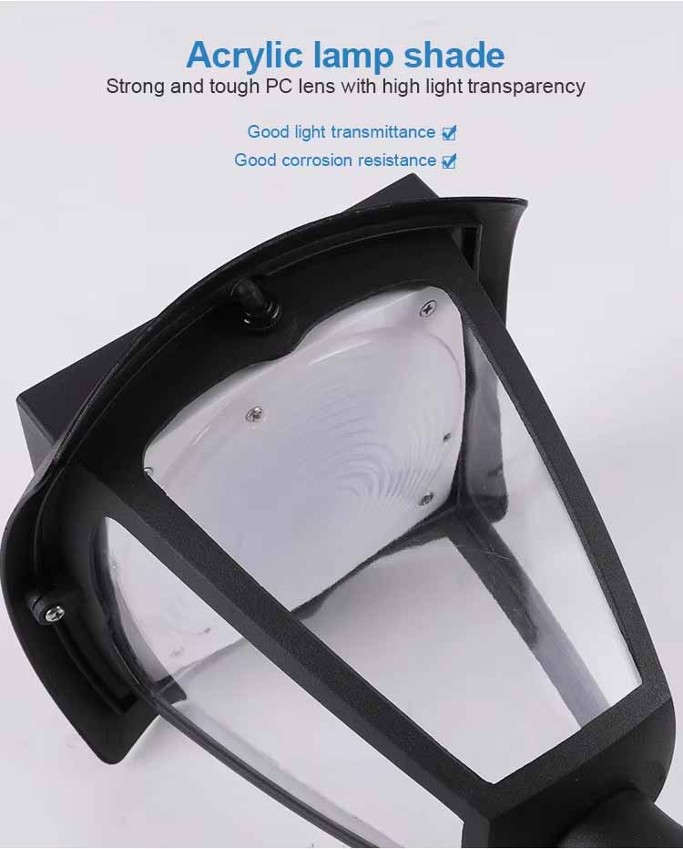 2.5W Led Solar Wall Light