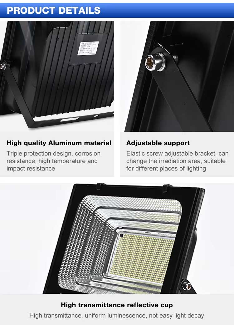 300W Solar LED Flood Light