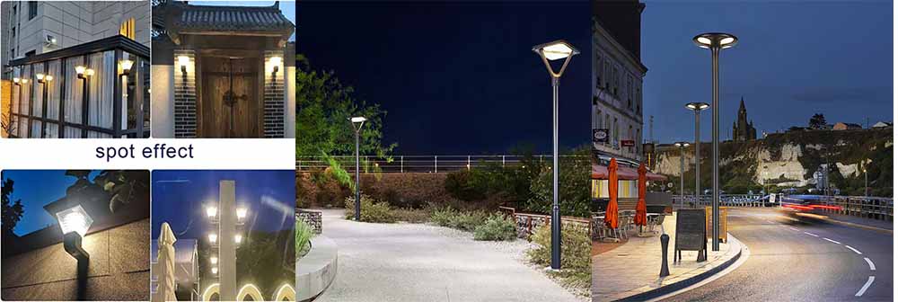 Garden style designer lights