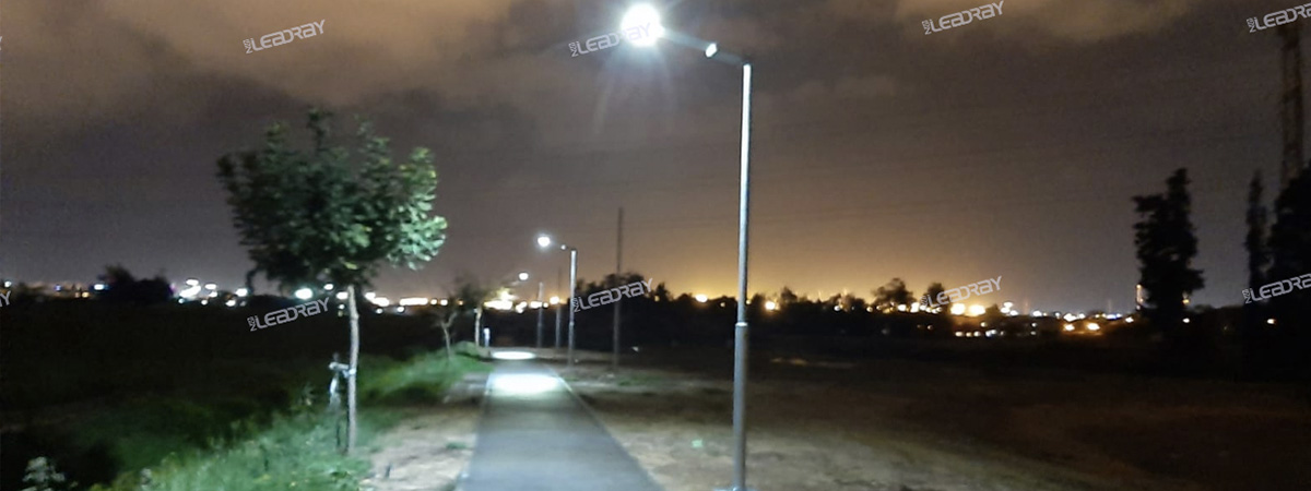 solar street lamps System Testing