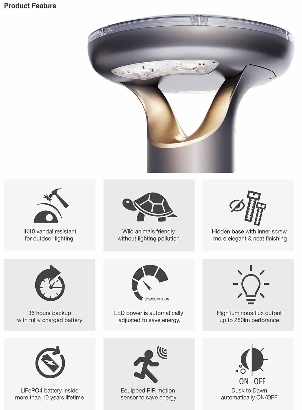 Outdoor lighting 