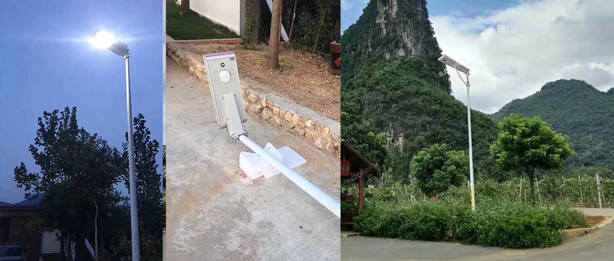 solar street lamp