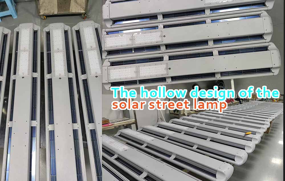 New model of solar street lamps are produced.