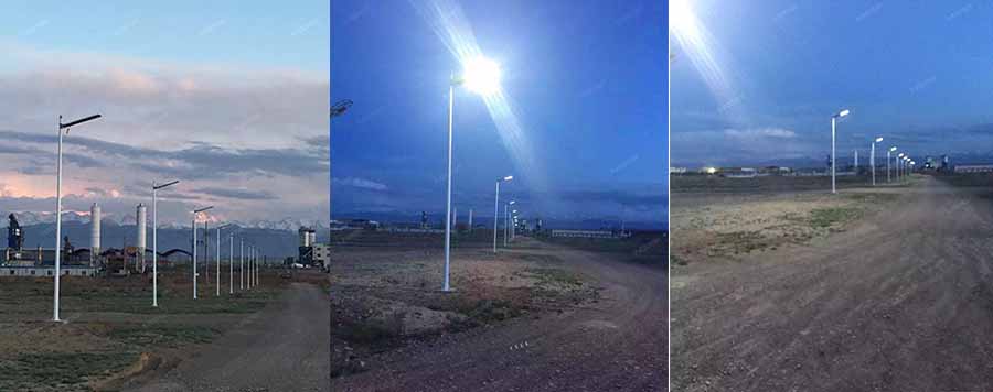 Quality of driving power supply such as street lamps
