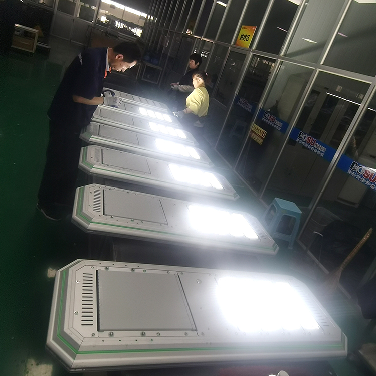 all in one led solar street light