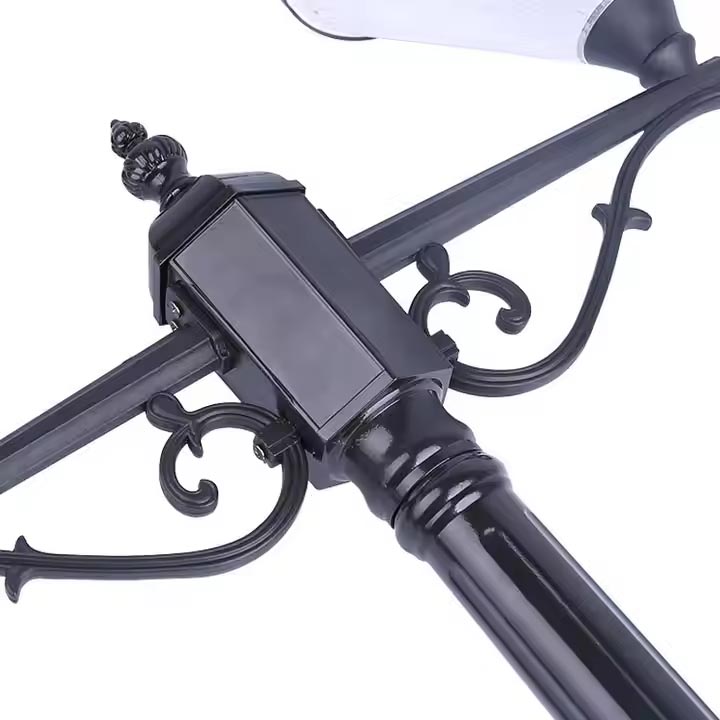 Outdoor Pole Waterproof Decorative Landscape Post High Lumen Modern Solar Light Garden Light
