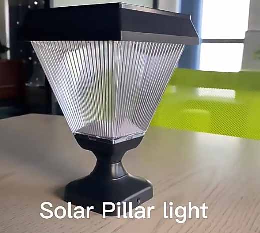 Outdoor Waterproof Wireless Solar Wall Lights Exterior Wall Mounted Wall Panels with Light