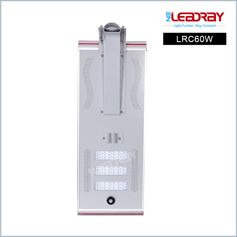 60W All In One Solar Street Lights Outdoor Luminous With Remote Control 60w 80w 100w 120w