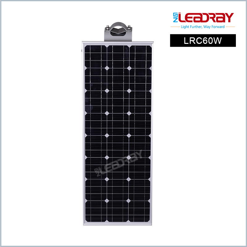 60W All In One Solar Street Lights Outdoor Luminous With Remote Control 60w 80w 100w 120w