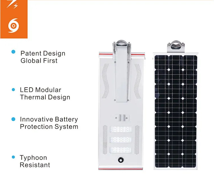60W Ip65 Outdoor Waterproof Road Streetlight Smd