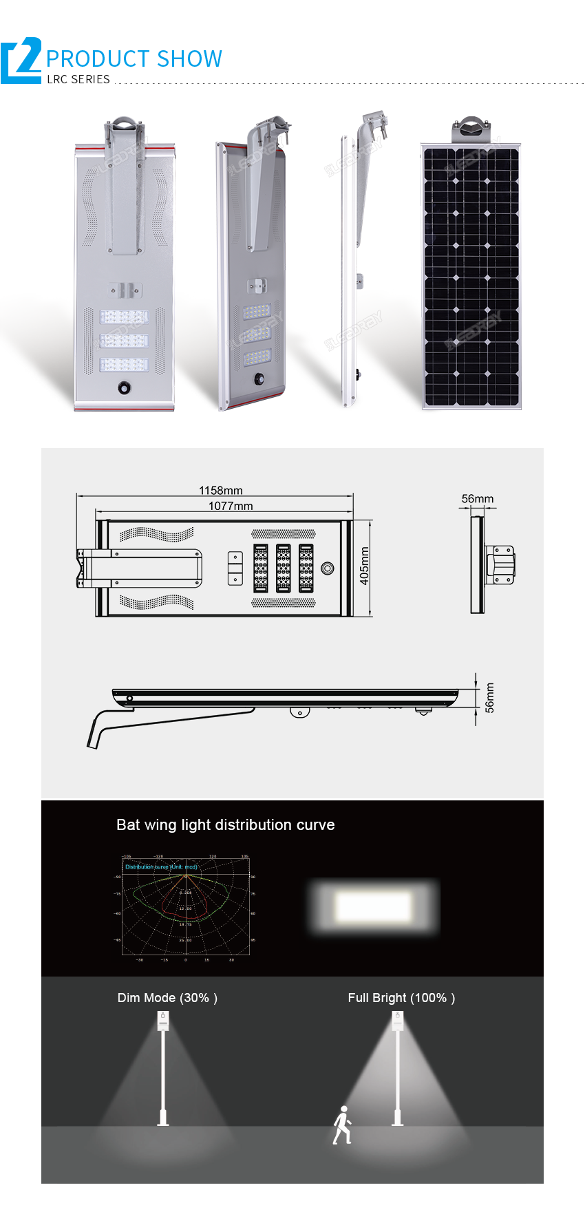 Integrated All in One Led Solar Street Light