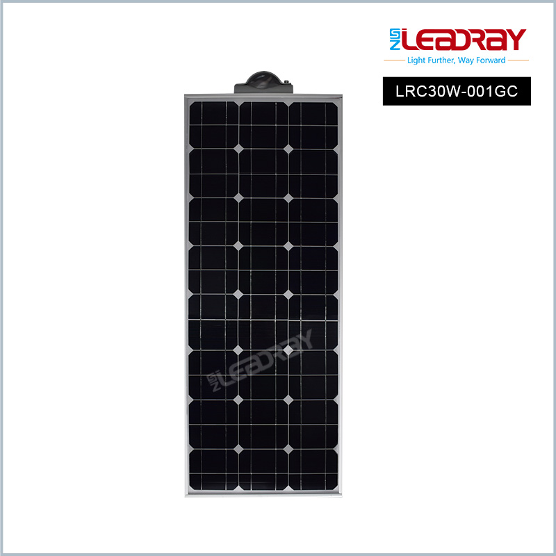 30W Solar Street Light With 3MP CCTV Camera And Motion Sensor