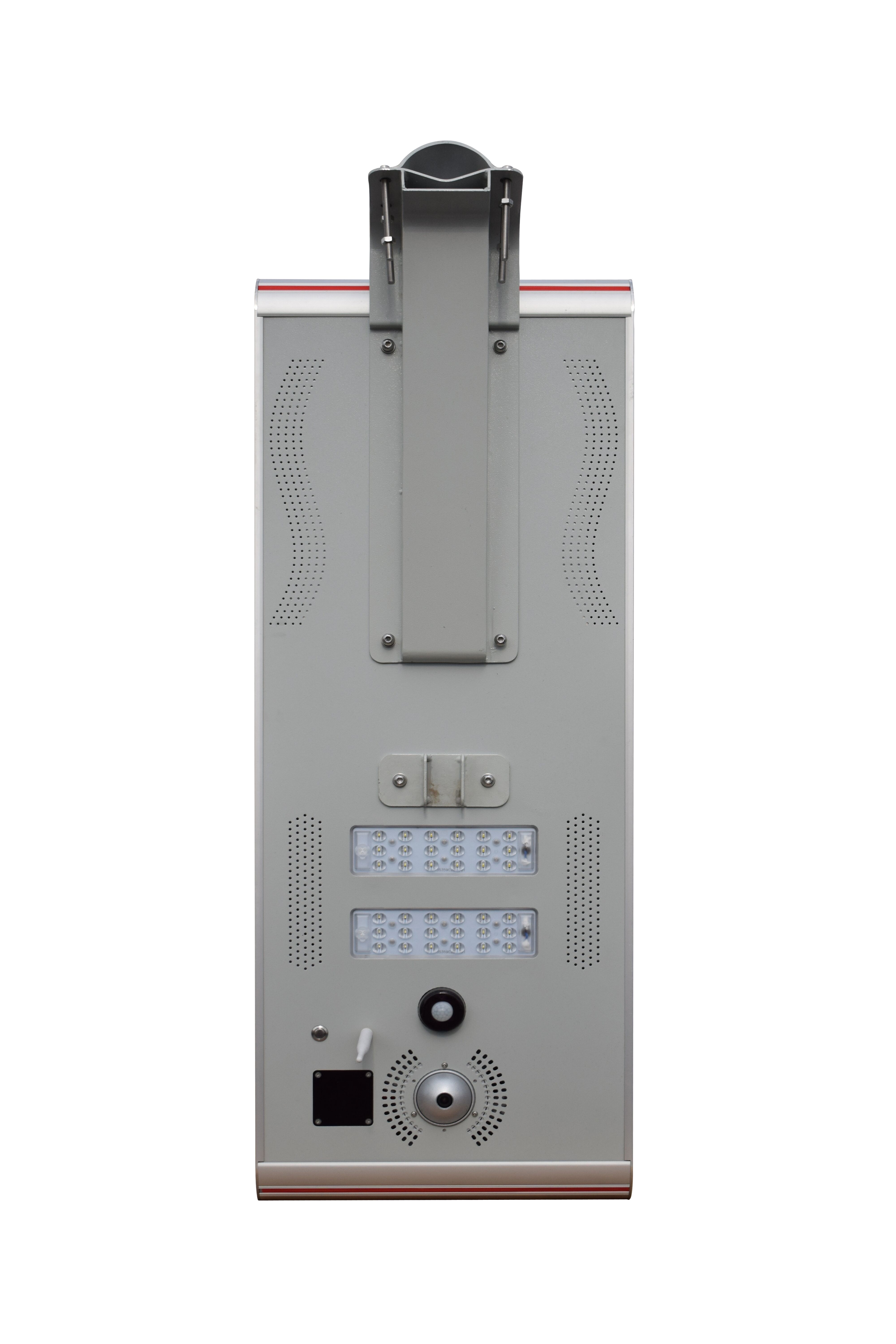 30W Solar Street Light With 3MP CCTV Camera And Motion Sensor