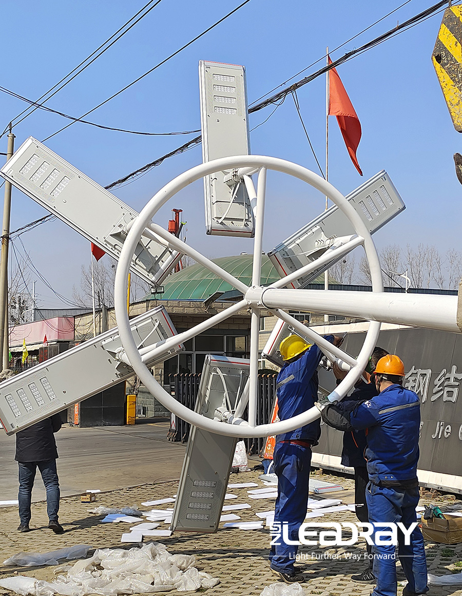 Solar street lights